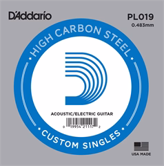 D'Addario PL019 - Struna na elektrickú/akustickú gitaru