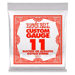 Ernie Ball 1023 Plain Steel Single .011 - Struna na elektrickú/akustickú gitaru