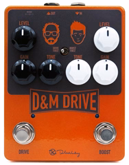 Keeley D&M Drive - Daniel Steinhardt & Mick Taylor - Gitarový efekt