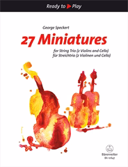 MS 27 Miniatures  - Noty pro smyčcové trio