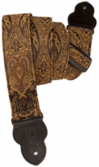 PRS Nylon Paisley Strap Brown - Gitarový popruh