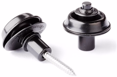 Dunlop Straplok Flush Mount Black - Zámky na popruh