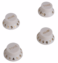 Perri's Leathers Guitar Knob Magnets White - Magnet