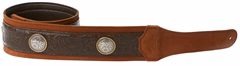 Taylor Grand Pacific Strap Brown - Gitarový popruh