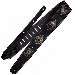 Richter Motörhead Concho Strap Black/Old Silver - Gitarový popruh