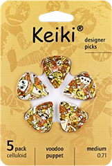 Ortega KPVP-5 Keiki Designer Picks Voodoo Puppet