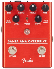 Fender Santa Ana Overdrive Pedal - Gitarový efekt