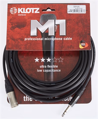 Klotz M1MS1K1000 - Mikrofónny kábel