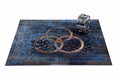 DRUMnBASE Vintage Persian Drum Mat 185 Bonzo - Koberec pod súpravu bicích