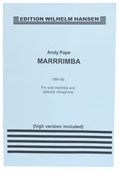 MS Andy Pape: Marrrrimba - Noty pre marimbu
