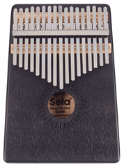 Sela Kalimba Mahogany 17 Black - Kalimba