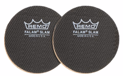 Remo 2,5" Single Falam Slam Black - Samolepiaci terč na basovú blanu