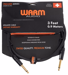Warm Audio Prem-SPKR-3' - Reproduktorový kábel