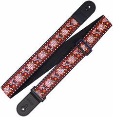 Richter Retro Darkred - Gitarový popruh