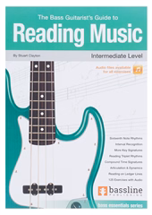 MS The Bass Guitarist´s Guide to Reading Music - Intermediate Level - Škola hry na basgitare