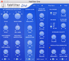 FabFilter One - Softvér