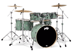 PDP Concept Maple 7 Piece Satin Seafoam FinishPly - Súprava bicích