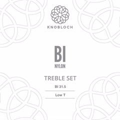 Knobloch BI Nylon Treble Set Low Tension 31.5 - Nylonové struny na klasickú gitaru