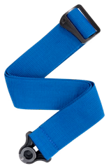 D'Addario Auto Lock Polypro Guitar Strap Blue - Gitarový popruh