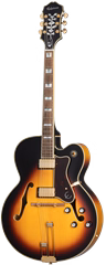 Epiphone Broadway Vintage Sunburst - Semiakustická gitara