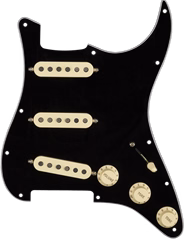 Fender Pre-Wired Pickguard, Strat SSS TX SPC BWB - Súprava snímačov na elektrickú gitaru