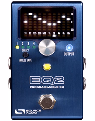Source Audio SA 270 One Series EQ2 Programmable Equalizer - Gitarový efekt