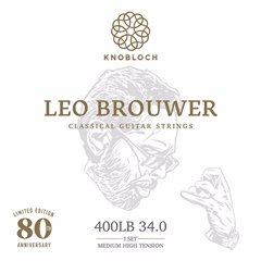 Knobloch LEO BROUWER Medium-High Tension 34.0 - Nylonové struny na klasickú gitaru