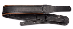 Taylor American Dream Leather Strap White Stitching - Gitarový popruh