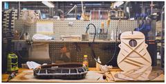 Razzor Acoustics Acoustic frame - Workshop 3 1200x600x50 - Akustický obraz
