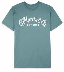 Martin Men's Tee Basil/White Logo XXL - Tričko