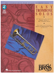 MS Canadian Brass Book of Easy Trombone Solos - Noty pre trombón