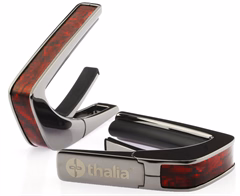 Thalia Shell Collection Crimson Paua Black Chrome - Kapodaster