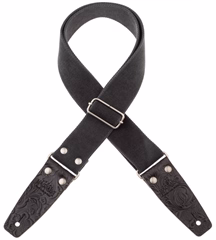 Magrabò Stripe SC Entry Olded Black 5 cm Black Ends - Gitarový popruh