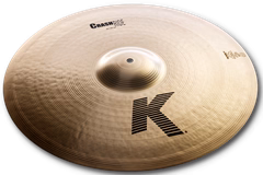 Zildjian 21" K crash ride brilliant