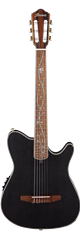 Ibanez TOD10N Transparent Black (poškodené) - Klasická elektroakustická gitara
