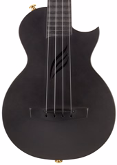 Cascha HH 2258 Carbon Fibre Ukulele Set Black - Akustické ukulele