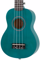 Cascha HH 3971 Soprano Ukulele Bundle Blue - Ukulele komplet