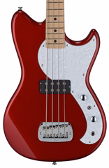 G&L Tribute Fallout Bass Candy Apple Red, MP - Elektrická basgitara