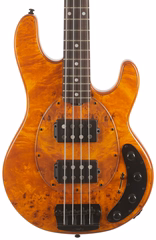 Sterling by Music Man StinGray HH PB Amber (použité) - Elektrická basgitara
