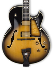 Ibanez LGB300 Vintage Yellow Sunburst - Semiakustická gitara