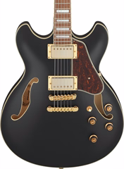 Ibanez AS73G Black - Semiakustická gitara