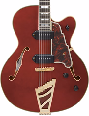 D'Angelico Excel 59 Viola - Semiakustická gitara