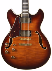 Ibanez AS93FML Violin Sunburst - Ľavoruká semiakustická gitara