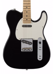 G&L USA Fullerton Deluxe ASAT Classic - Jet Black - Elektrická gitara