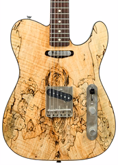 Xotic 2021 XTC-1 Spalted Maple Top Light Aged - Elektrická gitara