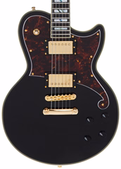D'Angelico Deluxe Atlantic Black - Elektrická gitara