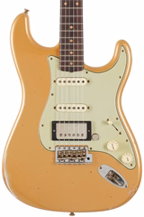 Fender Custom Shop 59 Stratocaster HSS Relic Desert Sand Metallic - Elektrická gitara