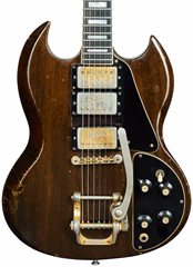 Gibson 1975 SG Custom Bigsby MOD - Elektrická gitara