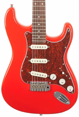 Vintage V60 Coaster Gloss Red (použité) - Elektrická gitara