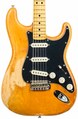 Fender 1975 Stratocaster NAT Refret/Refin - Elektrická gitara